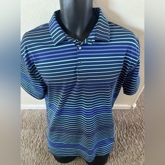 Hudson & Barrow Other - Men’s pre own as is Hudson & Barrow golf polo shirt size XL multicolor